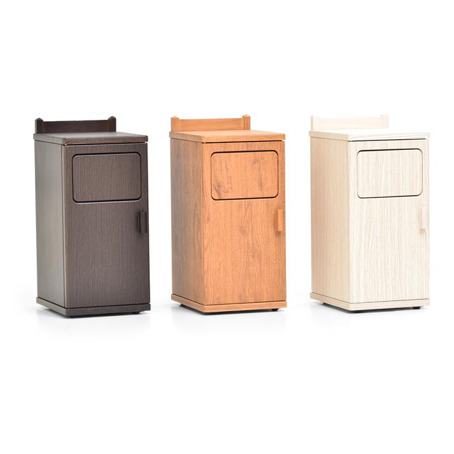 トラッシュボックス ロータイプ ONDB0103 ゴミ箱 20L ごみ箱 ダストボックス キャスター付き おしゃれ 取り換え簡単 ゴミ入れ 蓋つきゴミ箱 | B.Bファニシング | 19