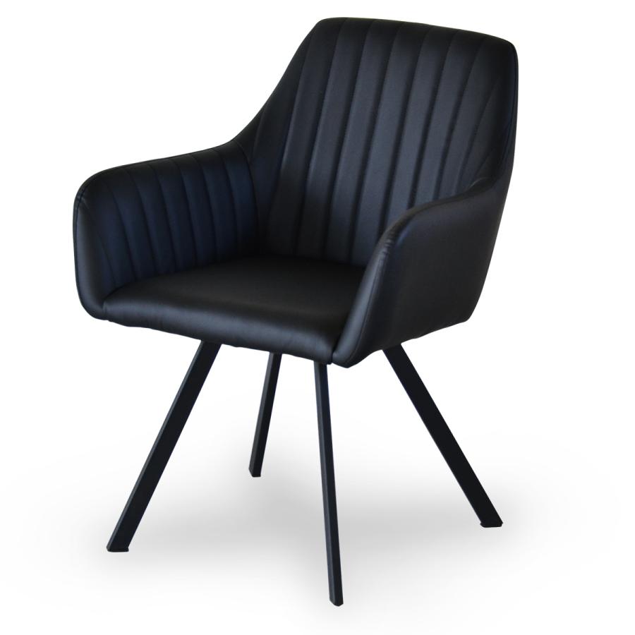 モダンクラブチェアー ONDC-0049 ブラウン ブラック 書斎 クラブチェア モダン 椅子 チェア レザーchair ダイニング シンプル アンティーク ソフトレザー | B.Bファニシング | 01