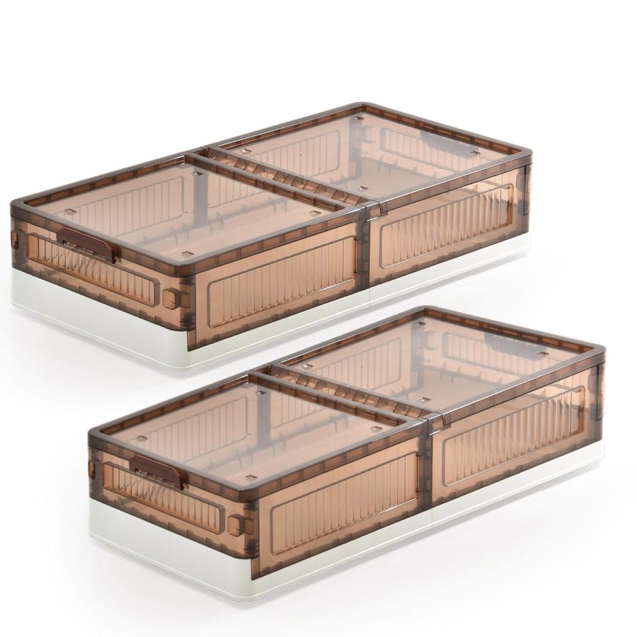 折りたたみベッド下収納ボックス BENRY ONLS0356 2個セット 単品  リビング収納 シンプルスタイル モダン 角型 プラスチック | B.Bファニシング | 04