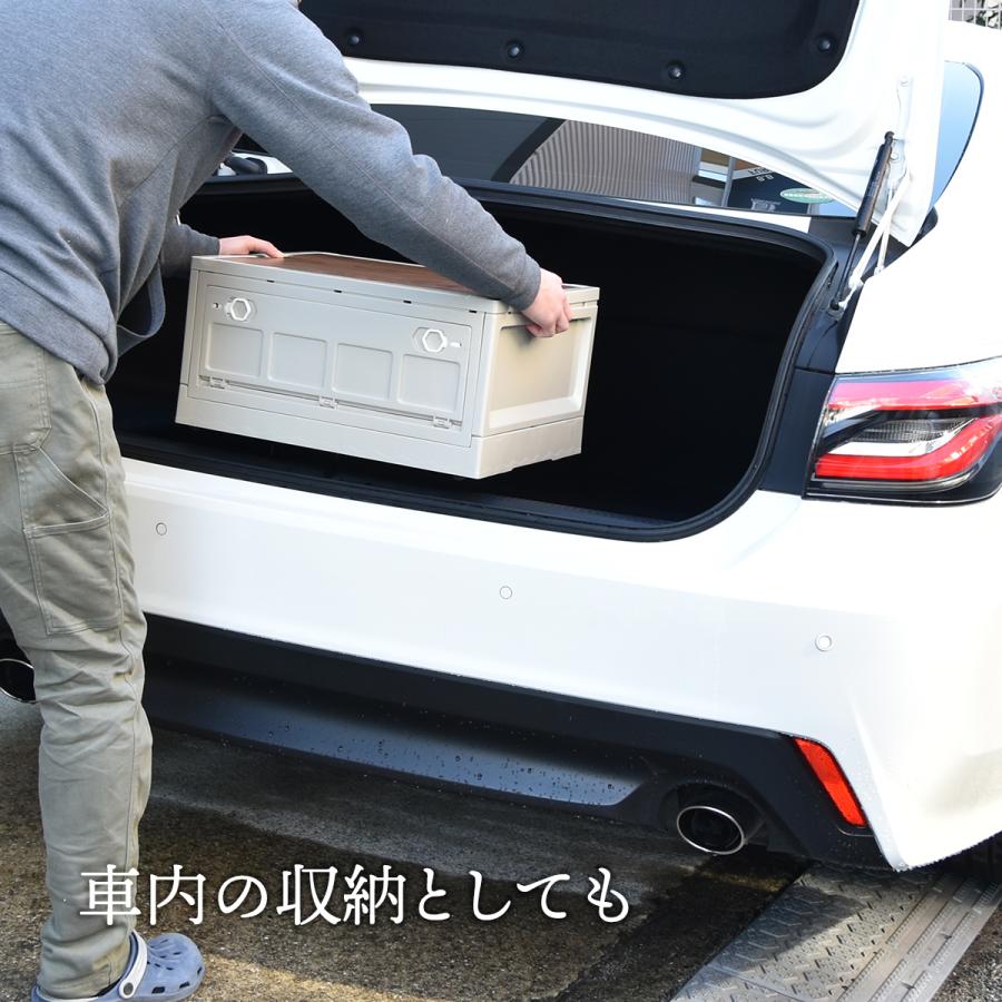 Asoby 天板付き 折りたたみBOX ONOD0110 キャスター付き 39L 折りたたみコンテナ 折りたたみ フォールディング |  | 19