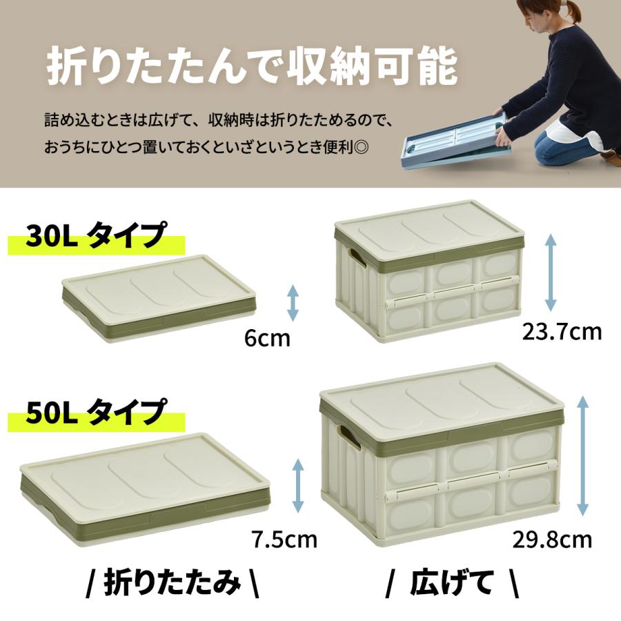 Asoby 防水インナー付き 折りたたみBOX ONOD0114 50L 防水カバー ウォータープルーフ 生け簀 釣り 折りたたみ |  | 06