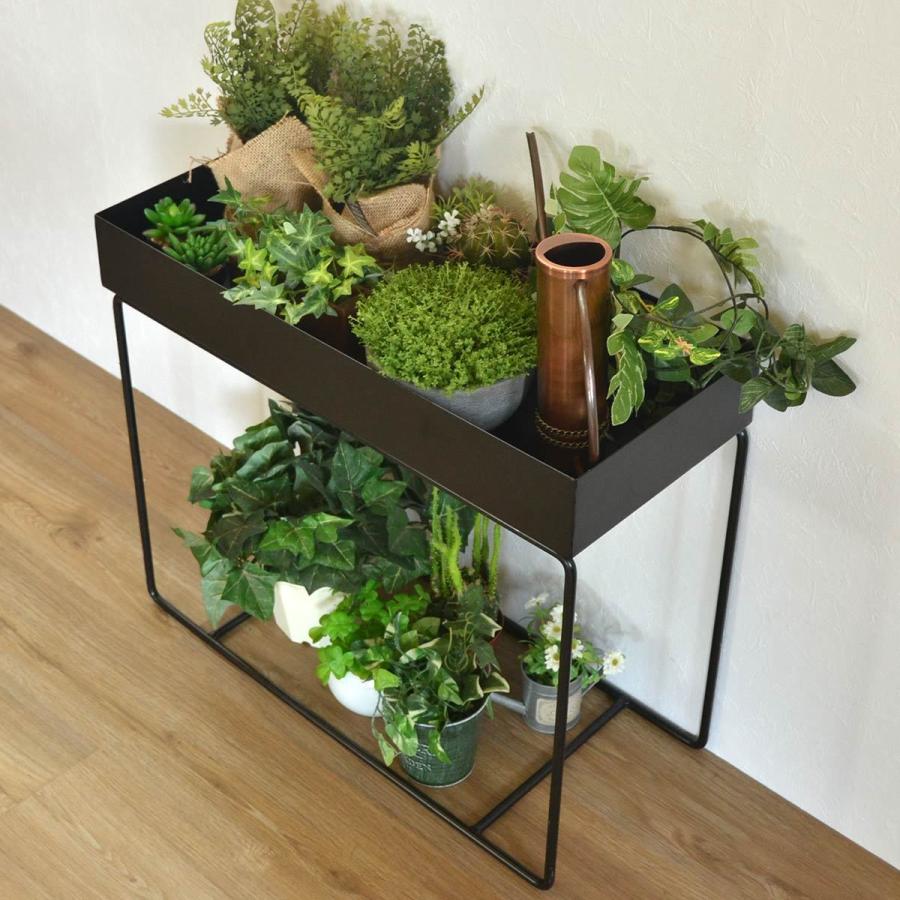 フタ付きプランターボックス ベルタ ONPT-0031 プランター 収納 観葉植物 北欧 アイアン インテリア ガーデニング | B.Bファニシング | 07