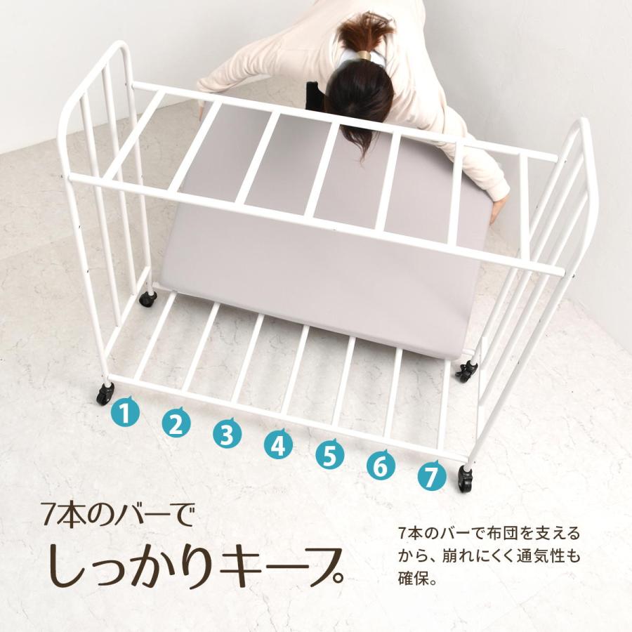 2段Futonラック ONRC0228 ONRC0228KIWHT ワゴン 布団ワゴン ふとんワゴン 布団収納ワゴン ふとん収納ワゴン 押入れワゴン 押し入れ整理ワゴン 押入れ整理ワゴン | B.Bファニシング | 10