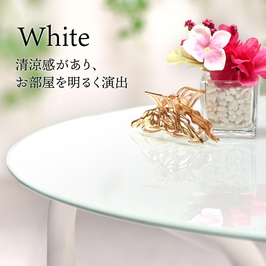 円形ガラステーブル 幅75　ROND(ロント) ONTB0247 センターテーブル ラウンドタイプ ローテーブル コーヒーテーブル | B.Bファニシング | 06