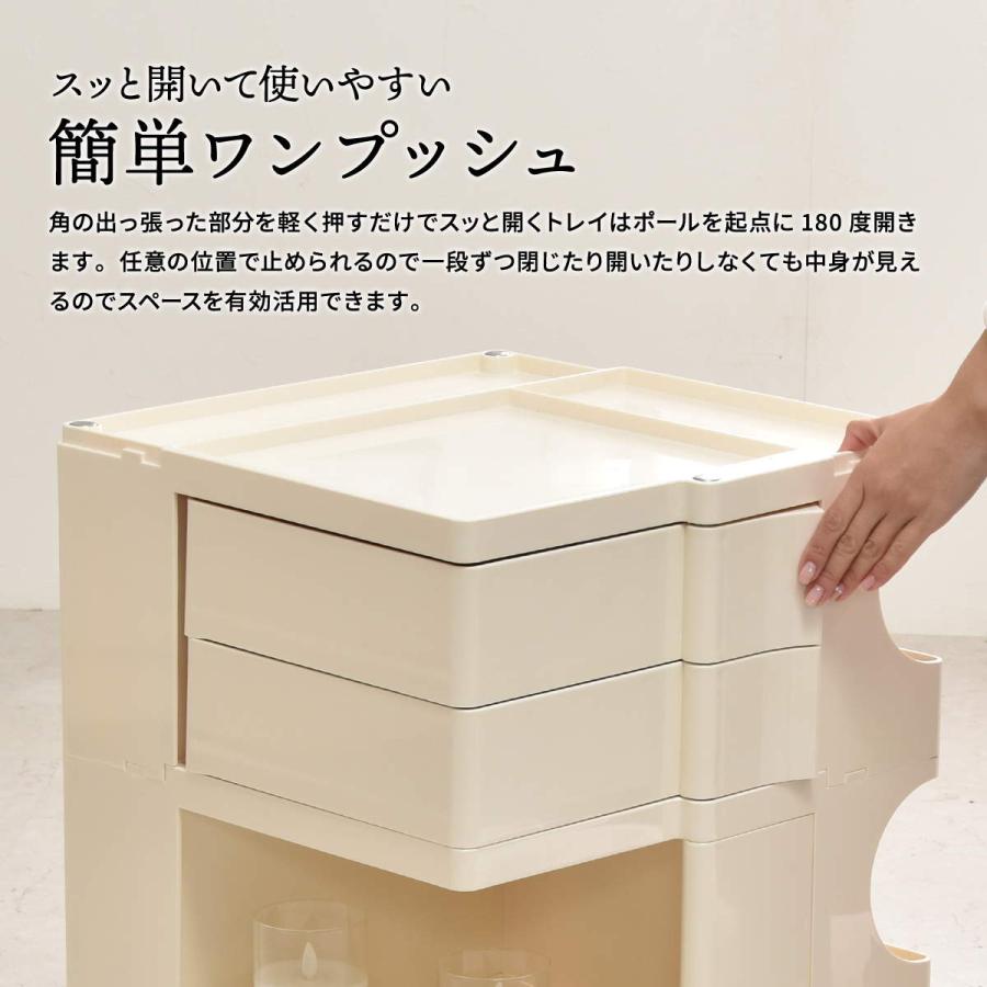 REP 2ドロワーワゴン RELS0218 プラスチック ワゴン 収納 ドロワー キャスター付き ストッパー付き リビング ダイニング 子供部屋 キッチン デスク マルチワゴン | B.Bファニシング | 09