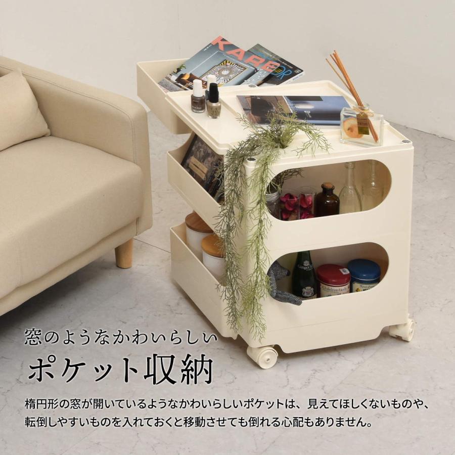 REP 2ドロワーワゴン RELS0218 プラスチック ワゴン 収納 ドロワー キャスター付き ストッパー付き リビング ダイニング 子供部屋 キッチン デスク マルチワゴン | B.Bファニシング | 10