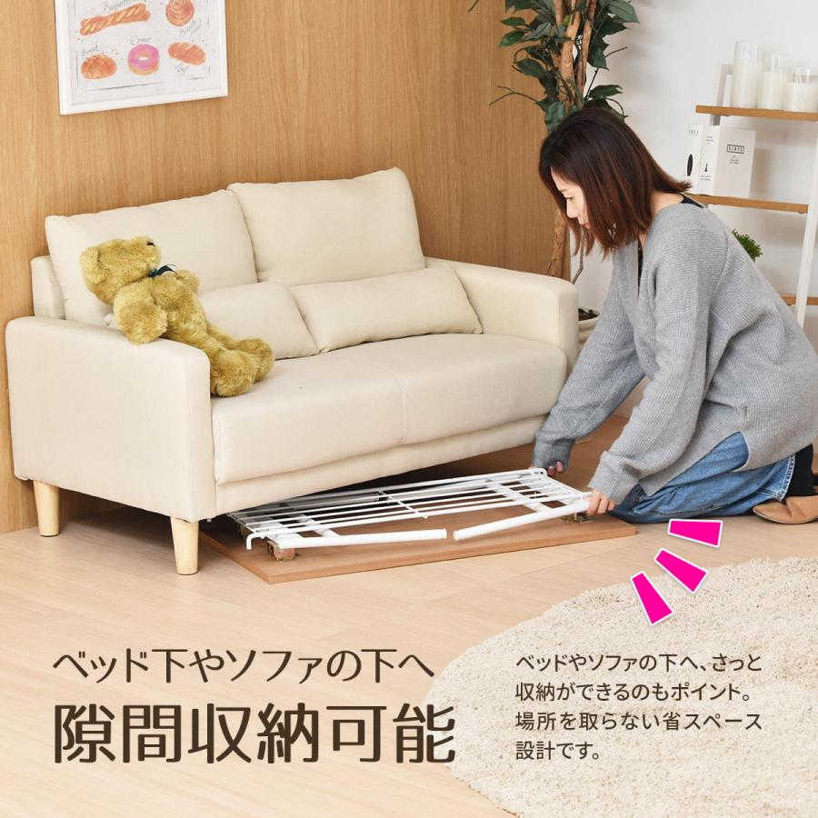 Rille フォールディングテーブル RITB0230 テーブル リビング 折りたたみテーブル 折れ脚テーブル たためる おりたたみ 棚付き センターテーブル | B.Bファニシング | 12