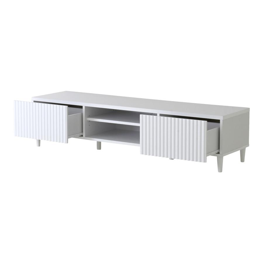 4FUL ALAN（アラン）ローボード（150cm幅） ALN35-150L-WH