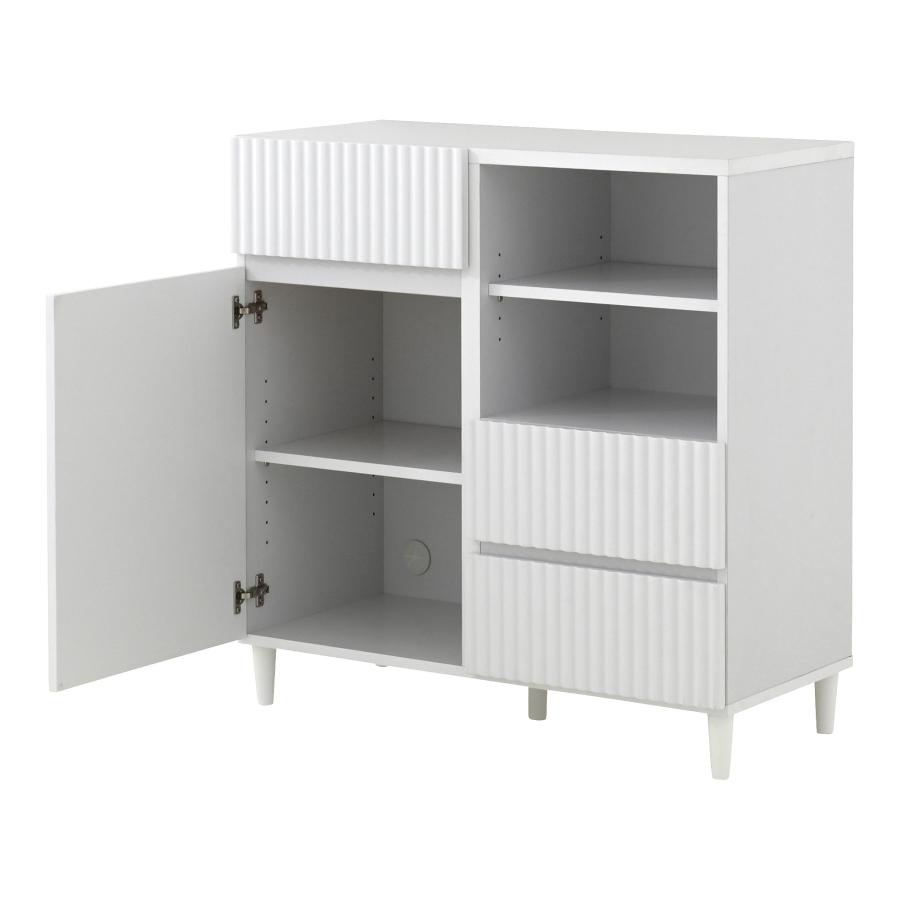 ALAN（アラン）キャビネット（89cm幅） ALN90-90C-WH たんす タンス 引出し 収納家具 リビング 海外風 コンパクト | 4FUL | 09
