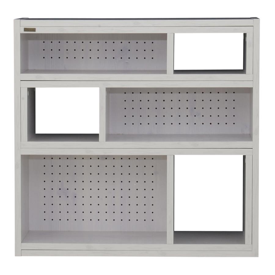 Like（ライク） ラック（ロータイプ／幅90cm） LK90-90SSR シェルフ デザインシェルフ 棚 伸縮 伸縮棚 ディスプレイ 収納 リビング収納 | 4FUL | 01