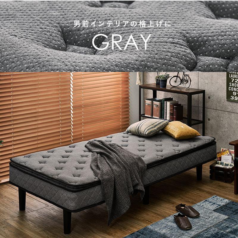 最高品質！高級マットレス！シングルベッド ARTTOWN マットレス シングル 高級 固め 硬め ピロートップ付き