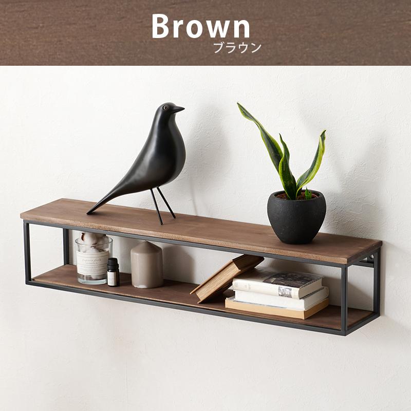 壁掛けラック KR-3861 収納棚 棚 収納 整理 壁面収納 壁掛け収納 シェルフ トイレ収納 リビング収納 ラック | HAGiHARA | 01