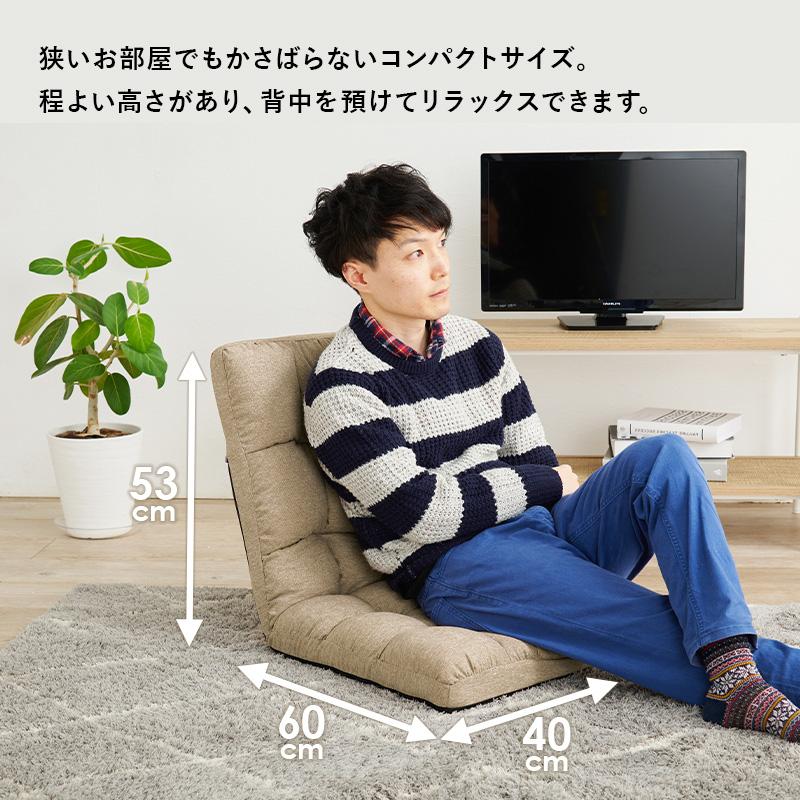 HAGiHARA 座椅子2点セット LZ-4989-2S フロアチェア イス いす