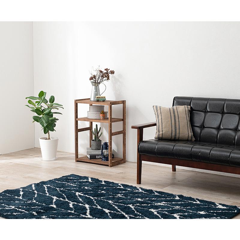 ラック MCC-6140 オープンラック 棚 収納 ディスプレイ 天然木 パイン材 木製 組立品 幅45 高さ65 | HAGiHARA | 14