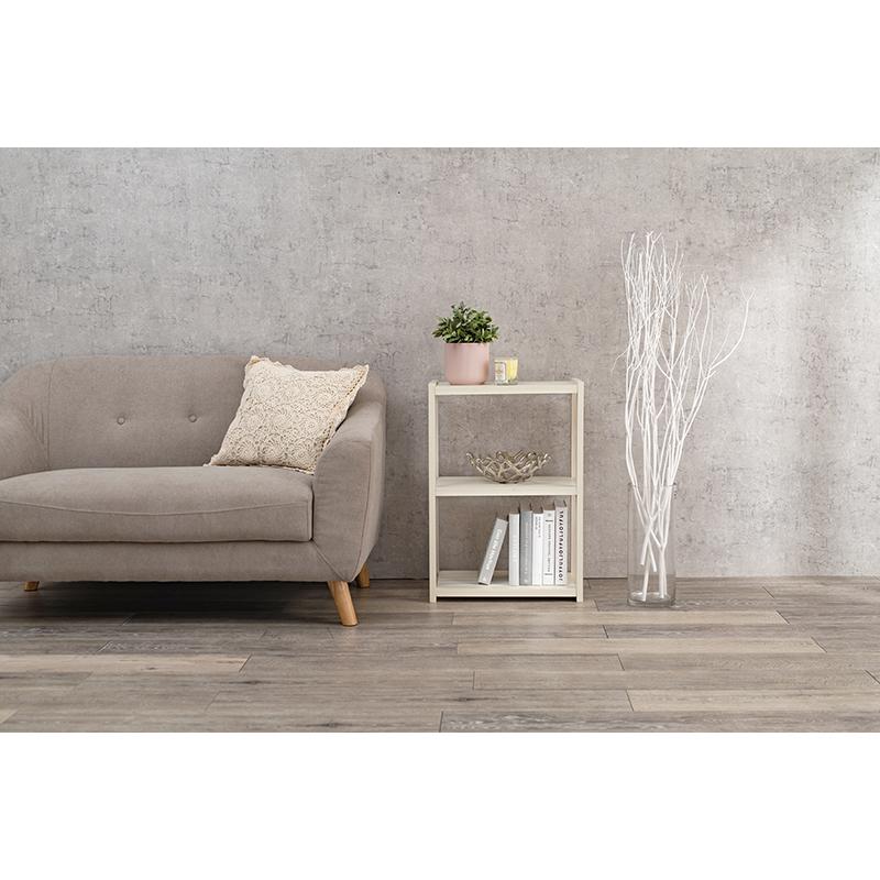 ラック MCC-6140 オープンラック 棚 収納 ディスプレイ 天然木 パイン材 木製 組立品 幅45 高さ65 | HAGiHARA | 18