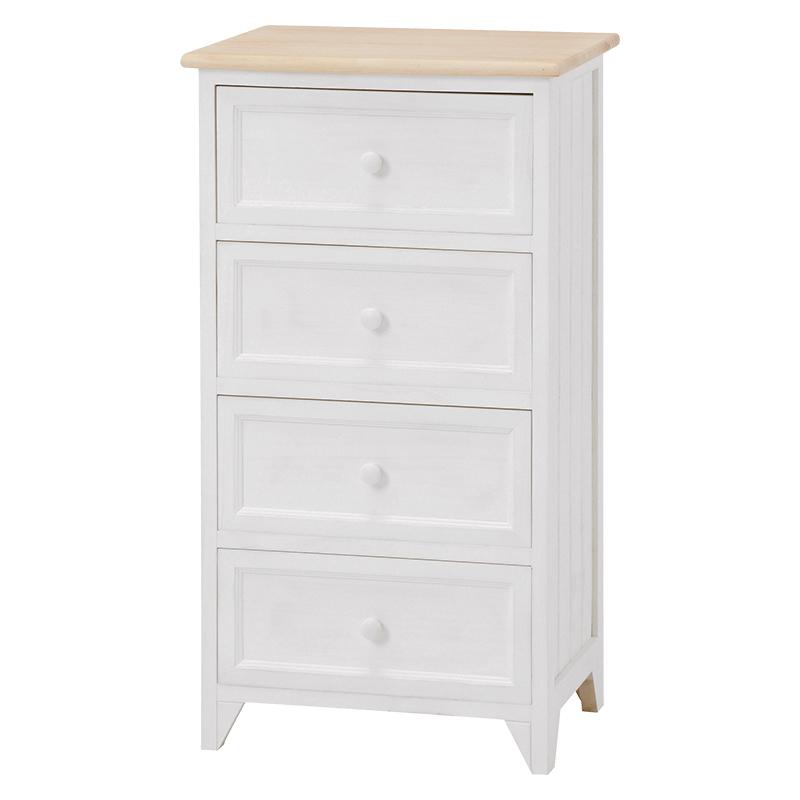 チェスト MCH-5274NAW アンティークホワイト タンス 収納 引き出し リビング ダイニング | HAGiHARA | 07