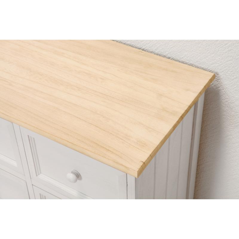 チェスト MCH-5274NAW アンティークホワイト タンス 収納 引き出し リビング ダイニング | HAGiHARA | 09