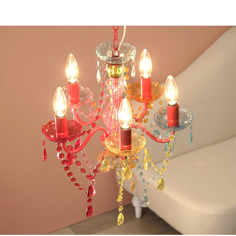 シャンデリア５灯 NL-8605 天井照明 LED対応 インテリア リビング ダイニング 子供部屋 模様替え | HAGiHARA | 03