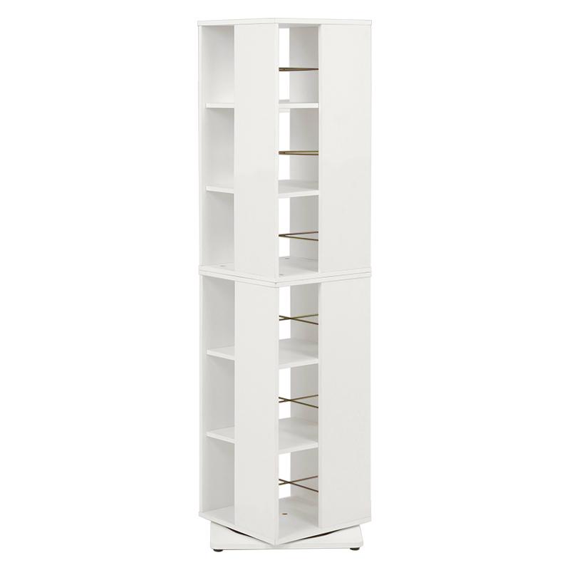 回転コミックラック RCC-1024 収納 漫画 マガジン 本棚 CD 大容量 360度 スリム コンパクト 便利 整頓 | HAGiHARA | 03