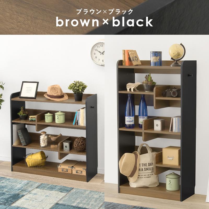 1372 ディスプレイラック 飾り棚 陳列棚 本棚 ブックケース レトロ