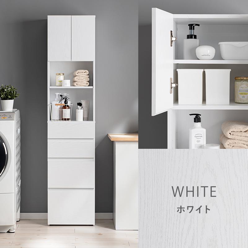 ハイタイプすき間収納 RCC-1625 スリムチェスト ランドリー キッチン リビング 幅41ｃｍ | HAGiHARA | 03