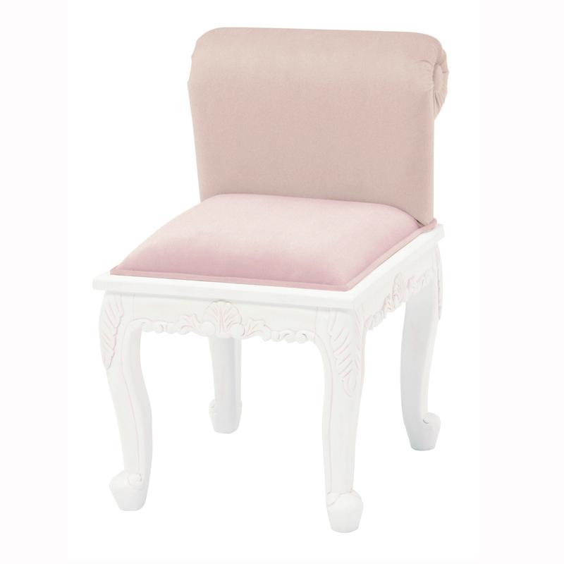 ヴィオレッタシリーズ スツール RH-1774AW-NBE アンティークホワイト 椅子 チェア