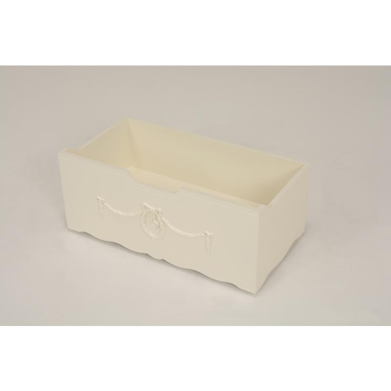 ベンチチェスト(ホワイト) RH-1850WH  白 収納 椅子 長椅子 子供部屋 小物収納 リボン | HAGiHARA | 06