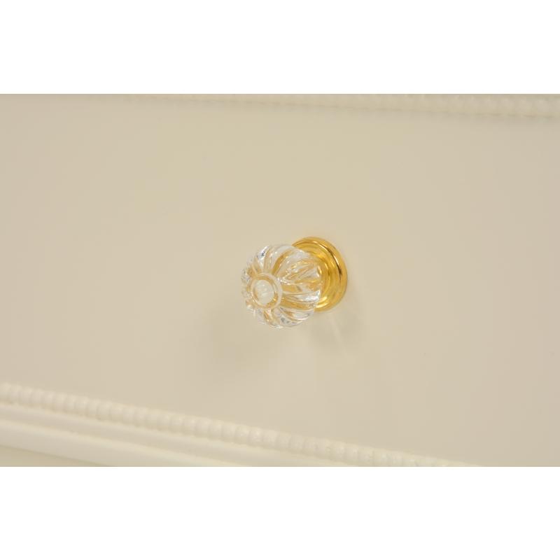 ハンガーラック（ホワイト）RKK-1859WH 収納 引出し付き 衣類収納 リボン 子供部屋 白 | HAGiHARA | 04