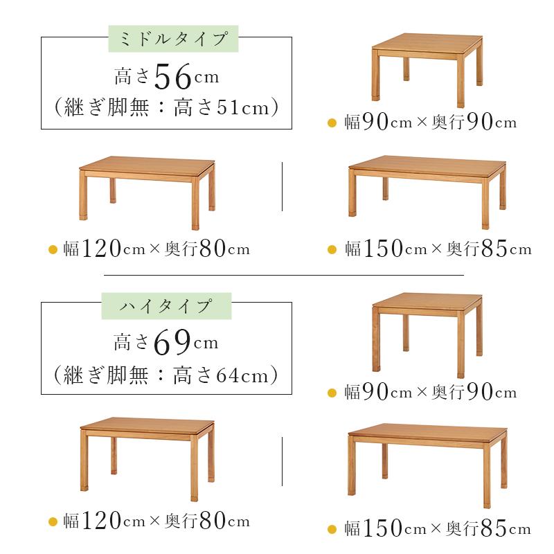 リビングコタツ SCELTAK120L シェルタK120-L こたつ コタツ テーブル 炬燵 スリム リビング ダイニング 机 つくえ SCELTAK120-L シェルタK120L | HAGiHARA | 06