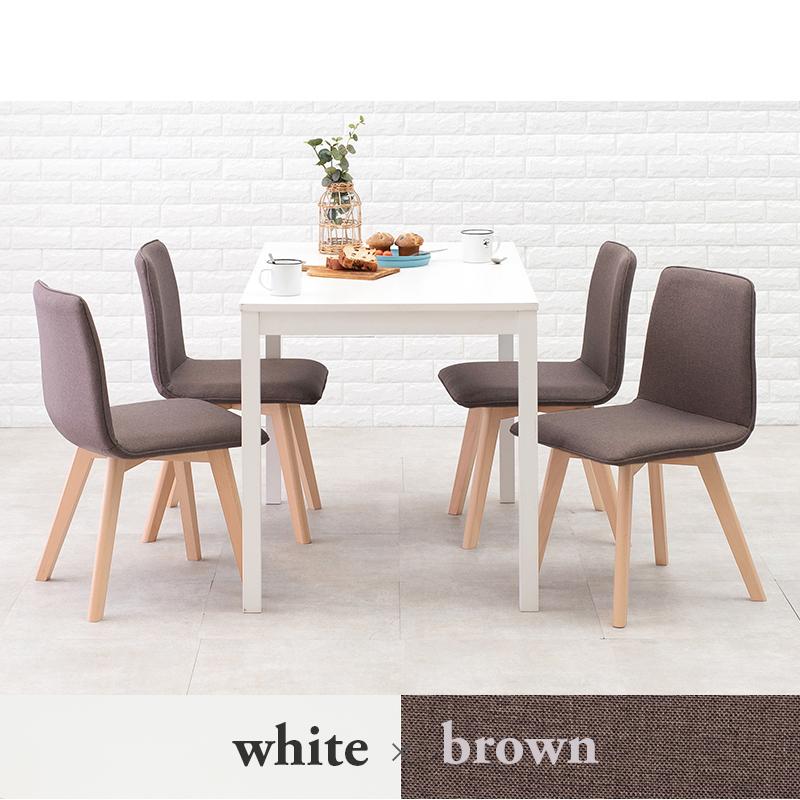 HAGiHARA ダイニング5点セット SH-8618-5S ダイニングテーブル