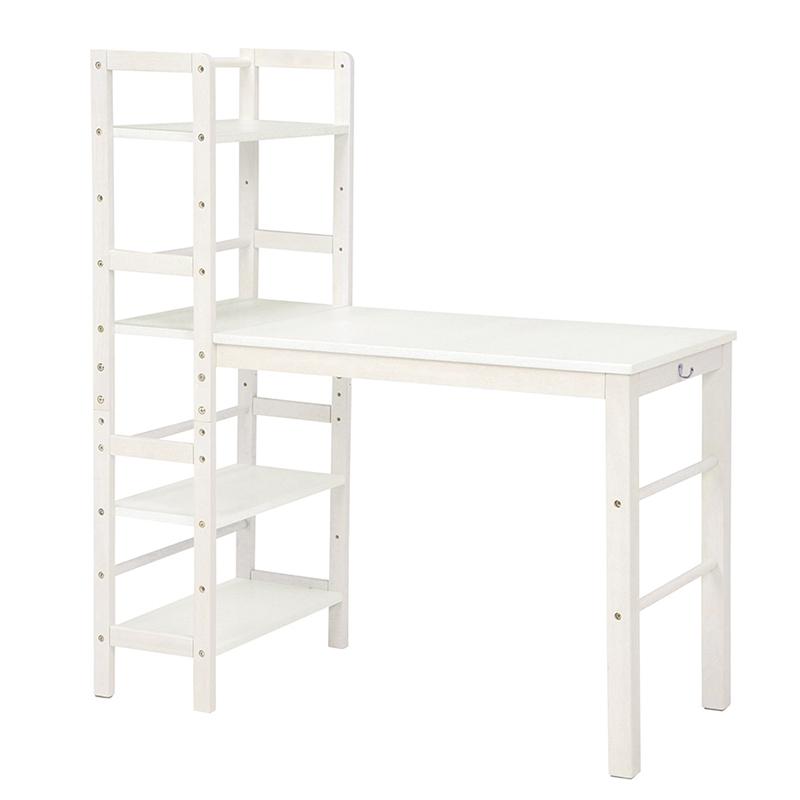 棚付デスク VD-7375 テーブル 机 書斎 子供部屋 作業台 パソコン リモートワーク 在宅 ユニット | HAGiHARA | 17