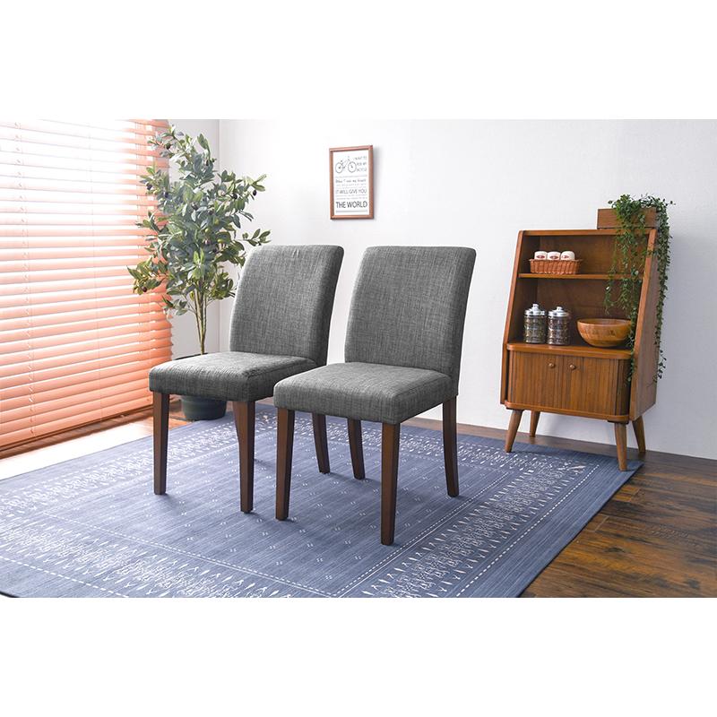 ダイニング３点セット VDS-7301DBGY-3S グレー リビング 新生活 ダイニングセット 椅子 | HAGiHARA | 04