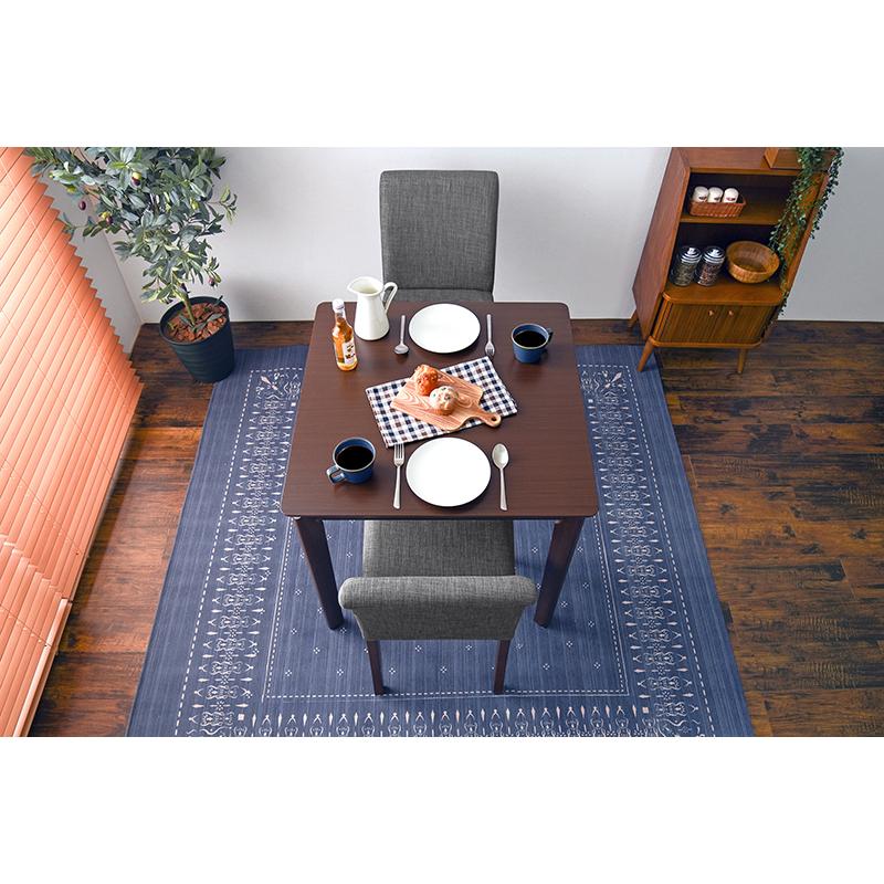 ダイニング３点セット VDS-7301DBGY-3S グレー リビング 新生活 ダイニングセット 椅子 | HAGiHARA | 05