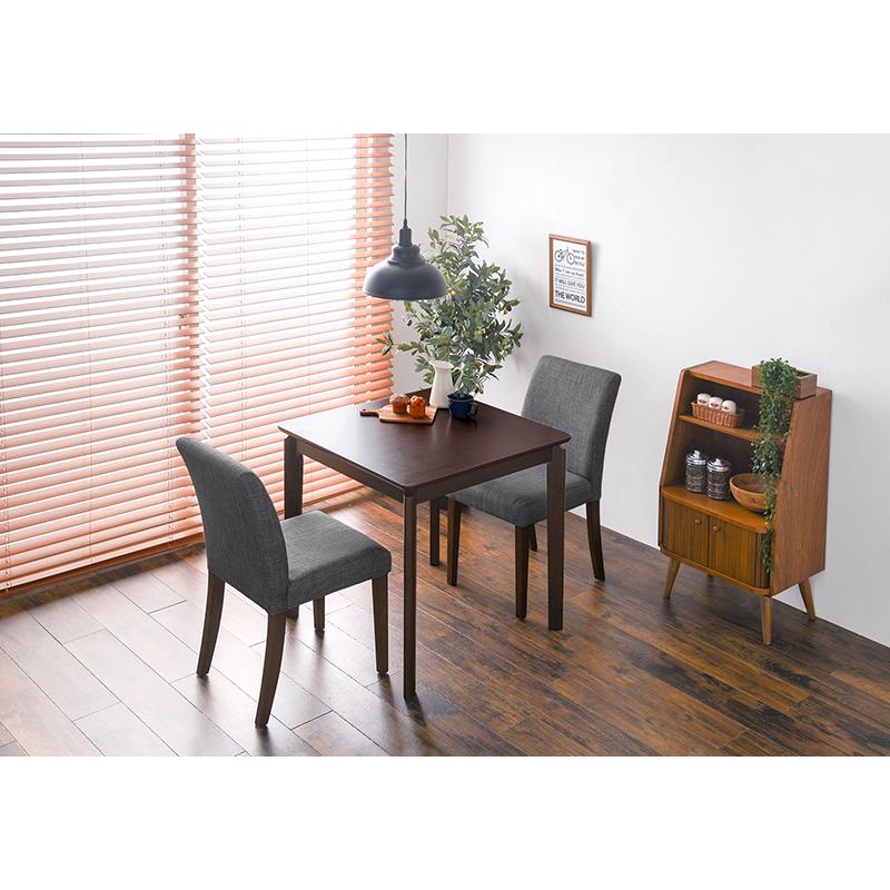 ダイニング３点セット VDS-7301DBGY-3S グレー リビング 新生活 ダイニングセット 椅子 | HAGiHARA | 06