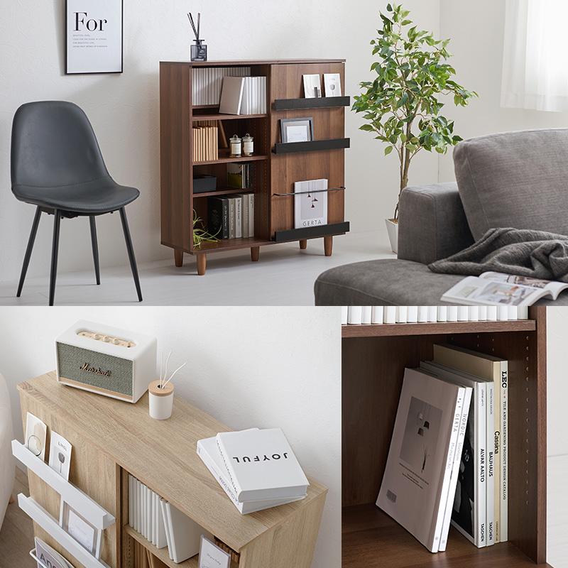 HAGiHARA（萩原） ブックシェルフ VKB-7273 本棚 シェルフ 収納 文庫