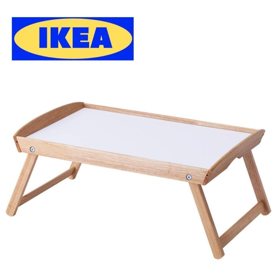 ベッドトレイ IKEA ジューラ DJURA 人気商品 サービングトレイ 木製 無垢材 イケア 北欧 おしゃれ かわいい 在宅勤務グッズ | イケア