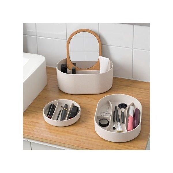 IKEA イケア SAXBORGA サクスボルガ 収納ボックス ミラー ふた付き | イケア | 01