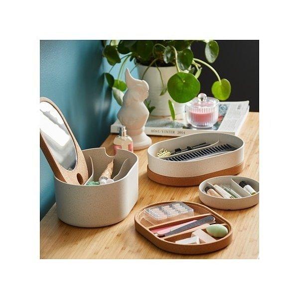 IKEA イケア SAXBORGA サクスボルガ 収納ボックス ミラー ふた付き | イケア | 02