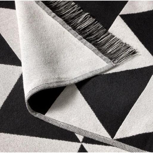 IKEA イケア JOHANNE ヨンハネ ひざ掛け ブラック | イケア | 01