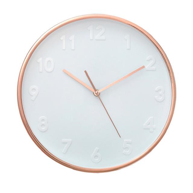 IKEA イケア DILLADE ディッラデ 時計 ウォールクロック コッパーカラー 35cm | 