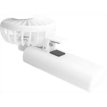 USBスマホ&タブレット クリップファン ホワイト ハンズフリー ミニ扇風機 パワフル風力 |  | 05