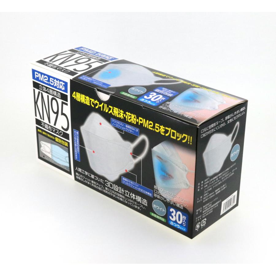 KN95マスク 高機能マスク 4層構造 立体マスク 不織布 リーフ型　500枚 Amazon.co.jp: [TKJP] KN95マスク 高機能マスク 4層構造 立体