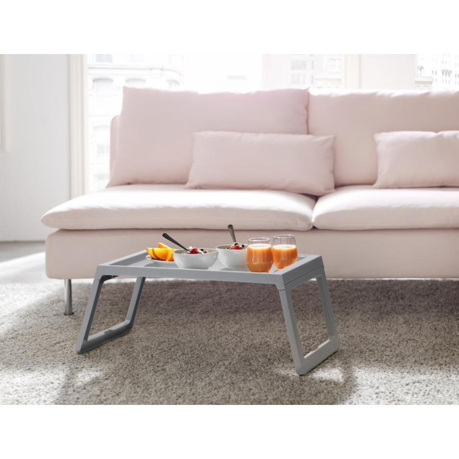 ベッドトレイ IKEA KLIPSK クリプスク 人気商品 サービングトレイ グレー イケア 北欧 おしゃれ かわいい 在宅勤務グッズ ポリプロピレンプラスチック | イケア | 04