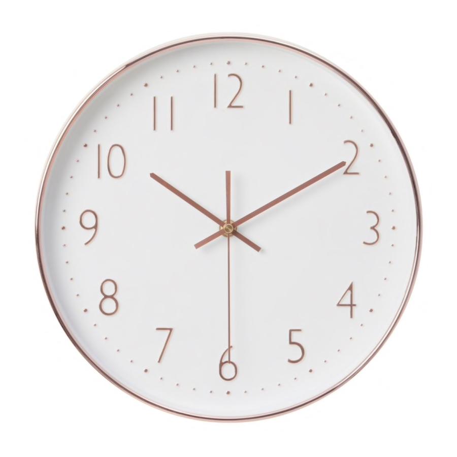 イケア（IKEA） JANKIG イェンキグ 時計 ウォールクロック コッパー