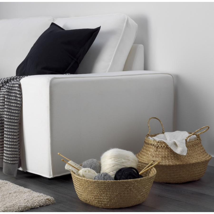 IKEA イケア FLADIS フローディス バスケット シーグラス（水草） 25cm 収納 収納かご 天然素材 人気 手編み | イケア | 02