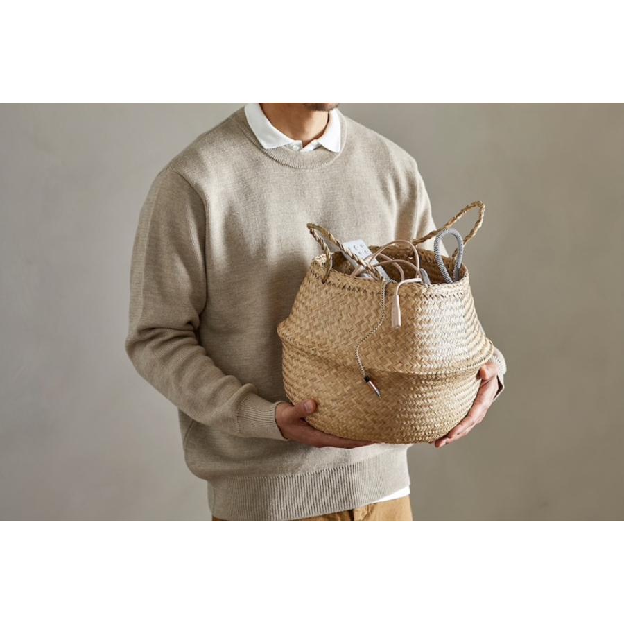 IKEA イケア FLADIS フローディス バスケット シーグラス（水草） 25cm 収納 収納かご 天然素材 人気 手編み | イケア | 06