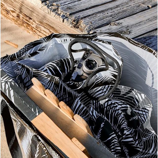 IKEA イケア KASEBERGA コーセベルガ エコバッグ バッグ 大容量 ブラック/ホワイト | イケア | 04