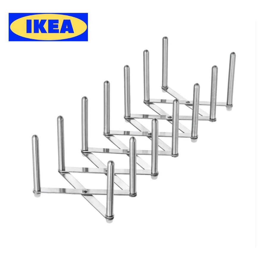 IKEA イケア VARIERA ヴァリエラ 鍋ぶたオーガナイザー ステンレススチール 水切り 収納 キッチン 引出し 整理 | イケア