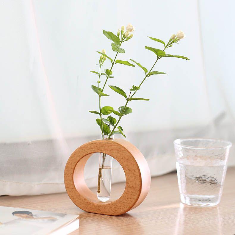 花瓶 一輪挿し 試験管 ブナ フラワーベース 花 おしゃれ ギフト 雑貨 木製 オシャレ インテリア 北欧 |  | 02