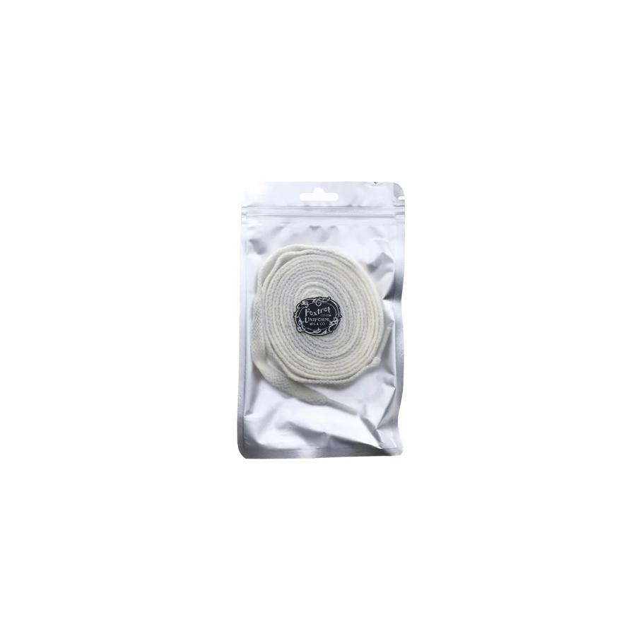 靴ひも フォックス トロット ユニフォーム Foxtrot Uniform Fade-Away Laces くつひも シューレース 靴 紐 平紐 白 ホワイト |  | 05